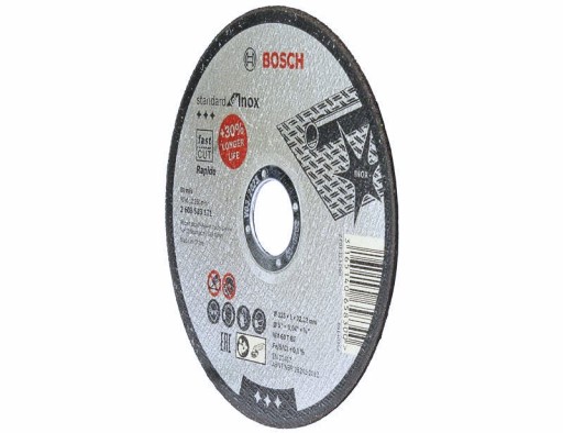 KORUNDOVÝ KOTOUČ PRE NEREZ. 125/1,0 mm BOSCH