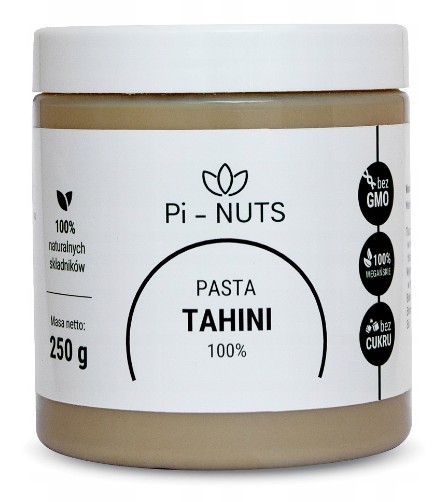 SEZAMOVÁ PASTA TAHINI SEZAM 100% 250g PI-ORECH