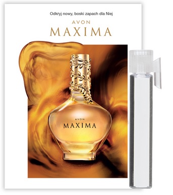 AVON MAXIMA Eau de Parfum list for Her sample tester sample jazmín