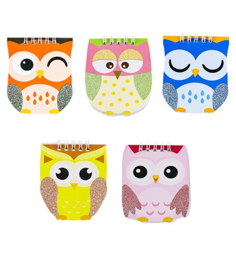 Špirálový zápisník Fandy OWL