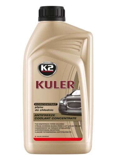K2 KULER 1L ČERVENÝ KONCENTRÁT DO CHLADIČOV