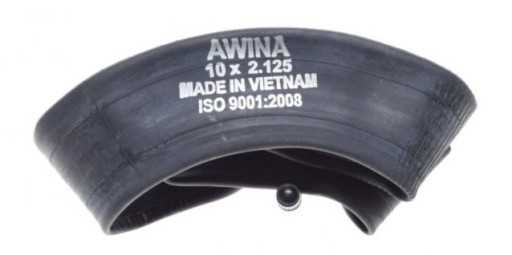 BICYKLE TUBE 10 1/2 X 2-1/4 AV 90 stupňov AWINA