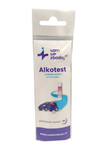Jednorazový AlkoTest 1 kus