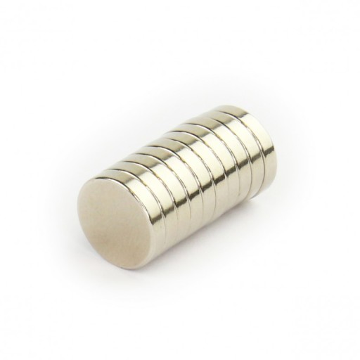 Cylindrický neodymový magnet 10x2 POZOR: VEĽMI PEVNÝ