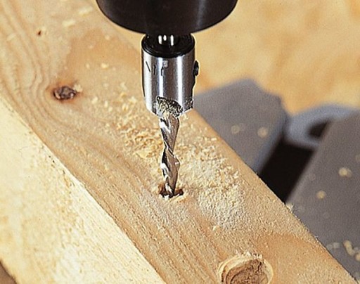 Stredový vrták so skosením 3,2 - 12 mm Wolfcraft