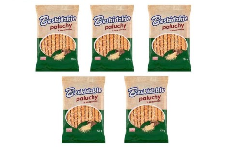 BESKIDOVÉ PRSTY SO SEZAMOM 5x 100G