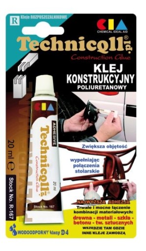 STAVEBNÉ LEPIDLO 20ML TECHNICQLL R-167