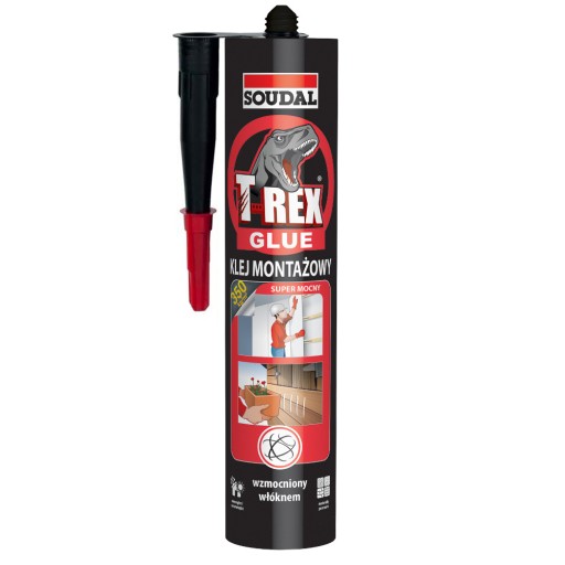 T-REX MONTÁŽNE LEPIDLO SUPER SILNÉ BIELY SOUDAL 380g