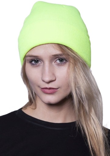 Zimná čiapka FLUO Unisex - ochrana a bezpečnosť po zotmení POM