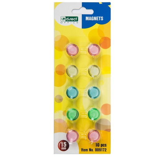 D.RECT magnety 15 mm (10 ks) 009172 LEVIATAN