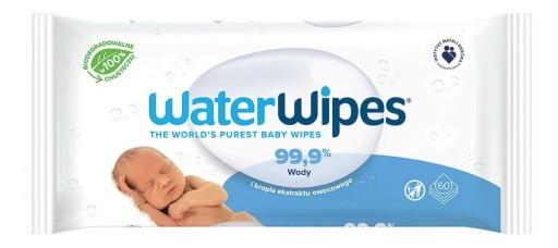 WaterWipes Vlhčené obrúsky pre deti 60 ks
