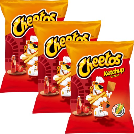 Cheetos Kečupové chrumky Kečupové chrumky 3x 150g