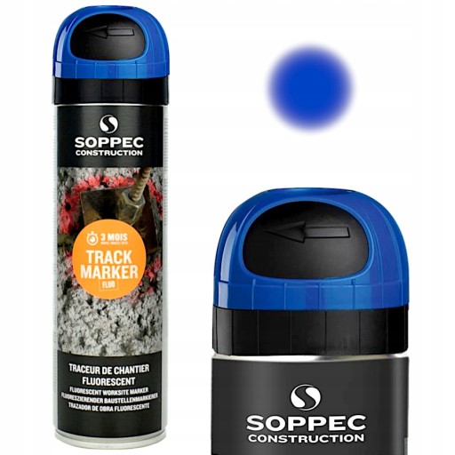 GEODÉZNA FARBA MODRÁ TRACK MARKER 1ks 500ml