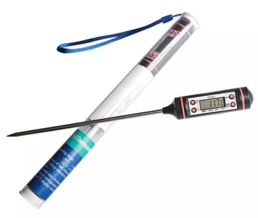 ELEKTRONICKÝ KUCHYNSKÝ TEPLOMER S DIGITÁLNOU SONDOU