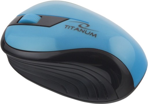 Myš Titanum Rainbow TM114T TYRKYSOVÁ