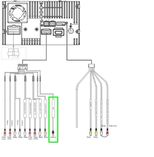 OVLÁDACÍ KÁBEL PRE CONNECTS2 MODUL CLARION