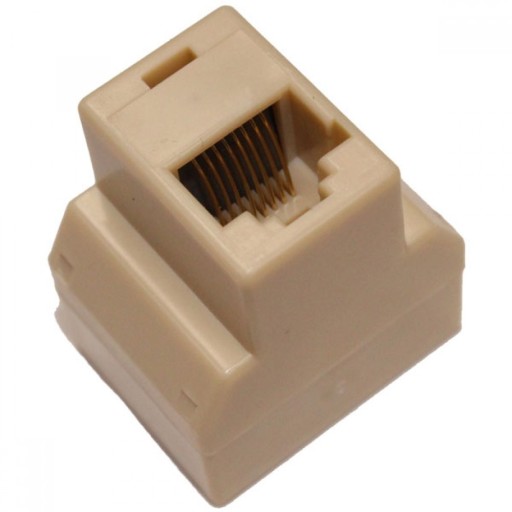 Rozbočovač ethernetových káblov 8p8c RJ45-G/2RJ45-G