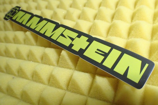 RAMMSTEIN NÁLEPKA NÁLEPKA 21,9 x 3 cm