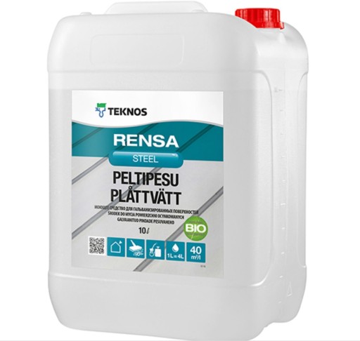 Rensa Steel od TEKNOS PELTIPESU 1L hotový výrobok