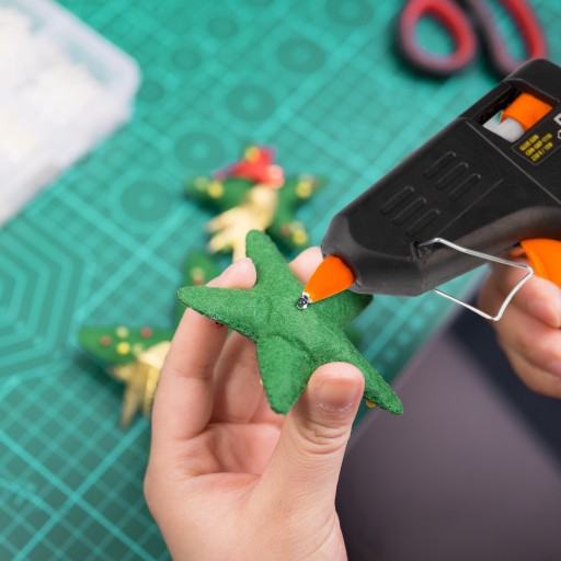 Hot GLUE GUN Squeezer Lepiaca pištoľ na 8 mm vložky
