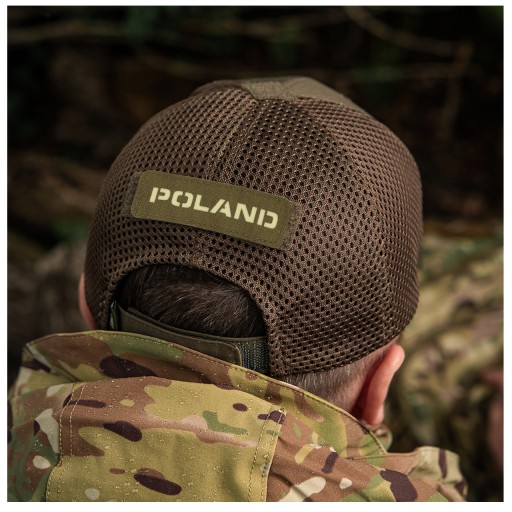 NÁPLATA POĽSKA 25x80 M-Tac FLUIORESCENT Olivová