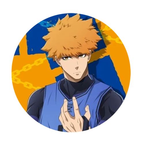 Špendlík Blue Lock Kunigami Rensuke 58 mm, darček pre fanúšika anime