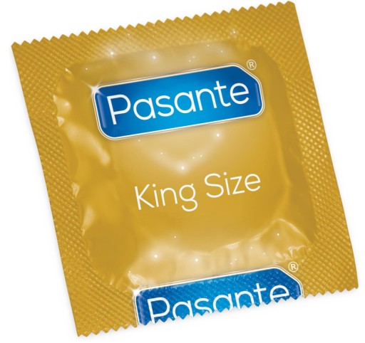 PASANTE KING SIZE orgazmové kondómy, väčšia veľkosť, erotika, 10 ks.