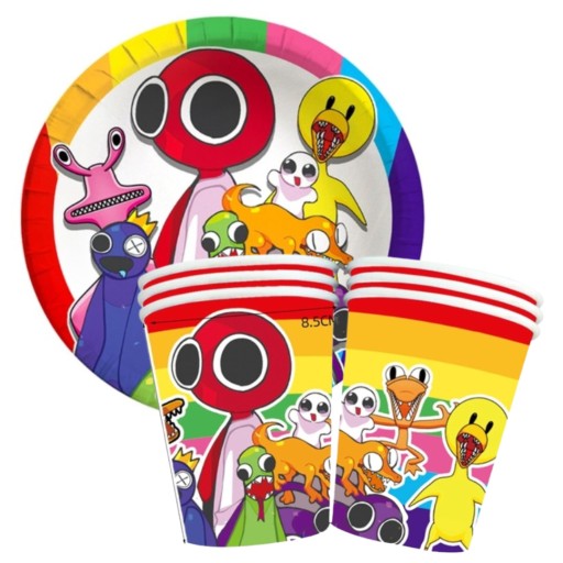 RAINBOW FRIENDS ROBLOX NARODENINOVÉ TANIERE 10 ks.