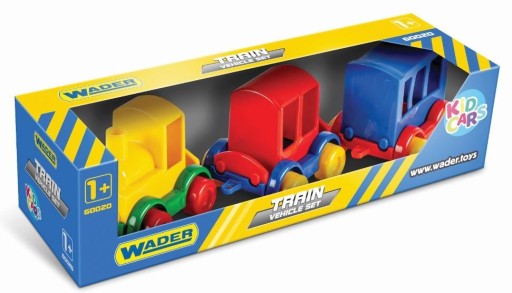 Detské autíčka WADER TRAIN set 60022