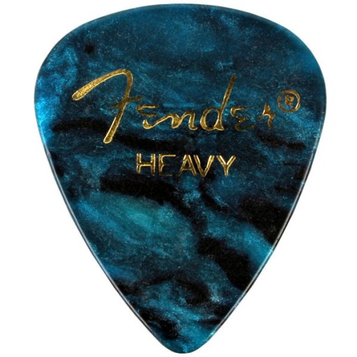 FENDER Premium Celluloid 351 Ocean Turquoise Heavy