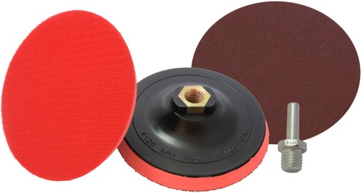 Brúsny a leštiaci kotúč, euro kotúč, suchý zips, 180 mm