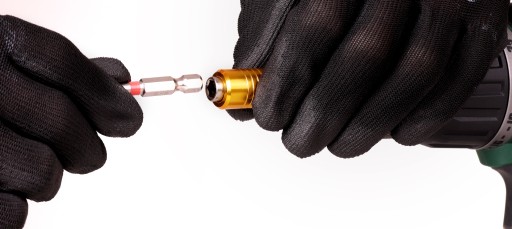 Magnetický držiak na 1/4 bitov s LOCK
