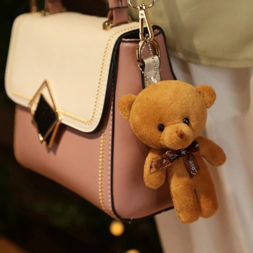 MEDVEĎ KABELKA KEYRING FOR GIRL LOVE