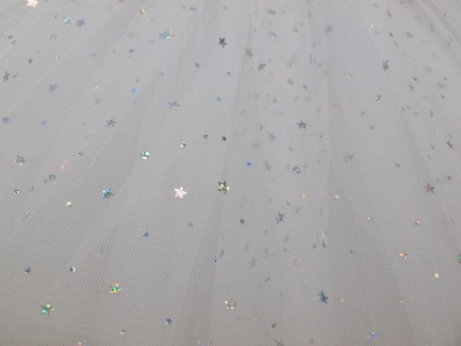 # TYLOVÁ SUKŇA TUTU SUKŇA 30cm BIELA s HVIEZDAMI