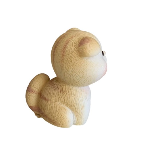 Figúrka Mačiatko, hnedý model, sedí