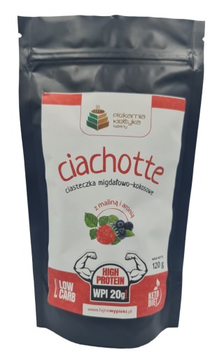 Ciachotte - mandľovo-kokosové proteínové sušienky