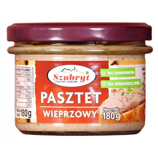 Bravčová paštéta Szubryt 180 g