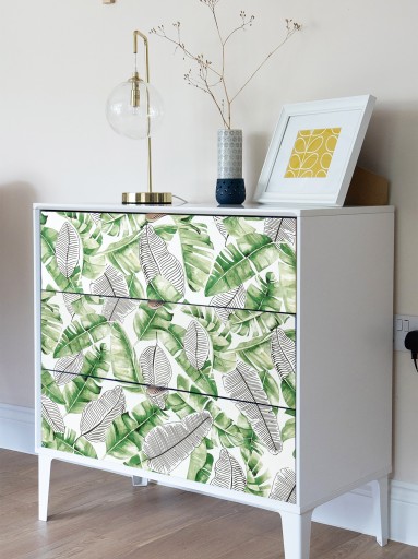 Samolepiaca dyha na nábytkové listy Vzor Exotická dekorácia 45x50 cm DIY