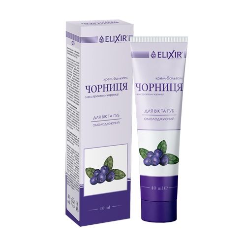 Krém na okolie očí a pier Blueberry Rejuvenating 40ml ELIXIR