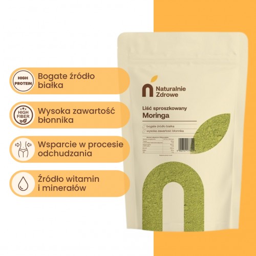 Prirodzene zdravá Moringa Oleifera prášok 250 g