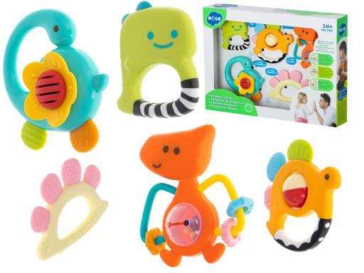 Hrkálka na hryzátko HOLA baby Caterpillar
