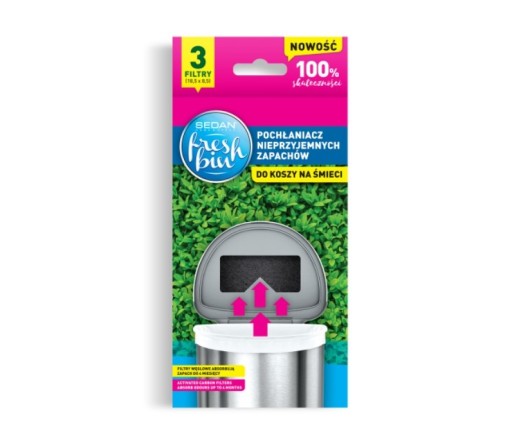 FRESH BIN pohlcovač nepríjemných pachov