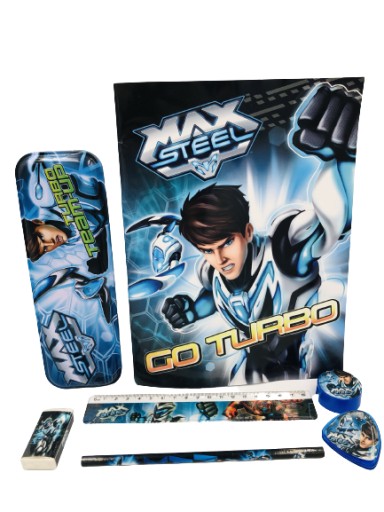 MAX STEEL SCHOOL SET 7 prvkov