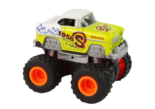 Auto 4x4 klasický model na veľkých kolesách 4 farby