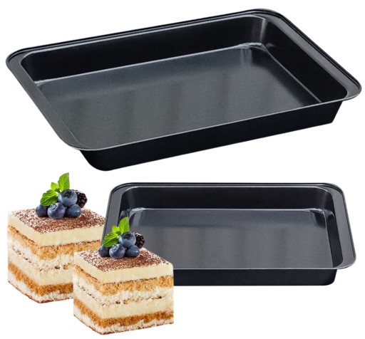 Plech na pečenie torty Forma na pečenie 37x25,5 cm Berretti