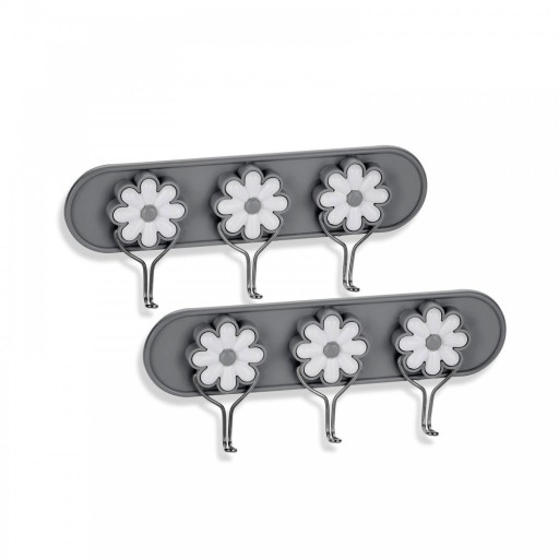 SAMOLEPIACI VEŠIAK NA STENU, 2 KS DAISY