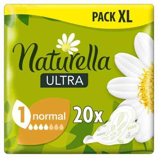 Naturella Ultra Normal hygienické vložky Harmanček