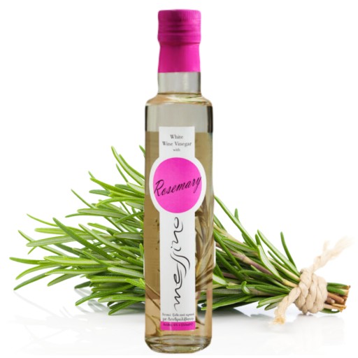 Aromatický vínny ocot s rozmarínom, papadeas, grécky bylinný ocot 250 ml