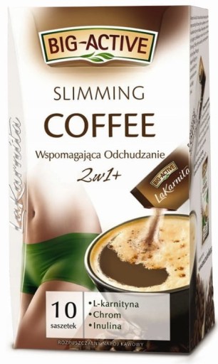 Big Active Slimming Coffee 2v1 10 sáčkov