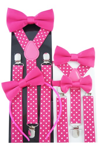 Elegantná polomatná čelenka FUCHSIA PINK